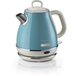 Fierbator Ariete Vintage Kettle Blue (light blue, 1,630 watts, 1 liter)