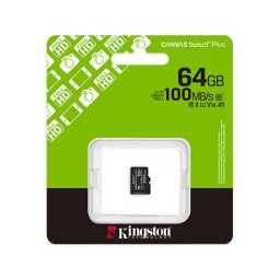 Card Kingston Canvas Select Plus Gen3 64GB MicroSDXC Clasa 10