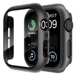 Husa smartwatch Techsuit pentru Apple Watch Neagra