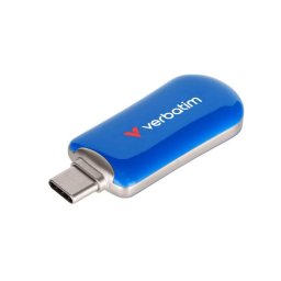Memorie USB Verbatim Plectra 512GB USB-C BLUSB 3.2 Gen 1 Albastru
