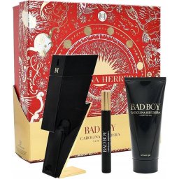 Pachet Carolina Herrera CH Apa de Toaleta 100ml + Gel de Dus 100 ml + Apa de Toaleta 10ml Barbati