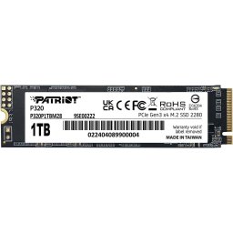 SSD Patriot 1TB PCIe M.2
