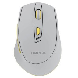 Mouse Wireless Omega USB-C Grey