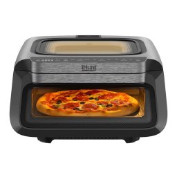 Cuptor cu Aer Cald iHunt BRO Pizza Ultra Fast 13L 2100W Negru