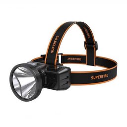 Lanterna Frontala Superfire HL51 â 160lm Micro-USB 4 Moduri 300m Negru