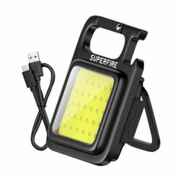 Lanterna Superfire MX16 â 600lm 500mAh USB-C 4 Moduri Negru