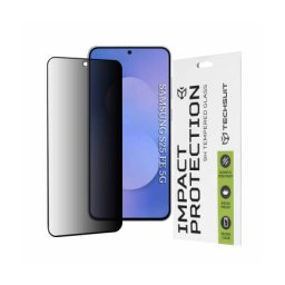 Folie de Protectie Techsuit Ecran Privacy pentru Samsung Galaxy S25 FE Sticla Securizata Full Glue 111D