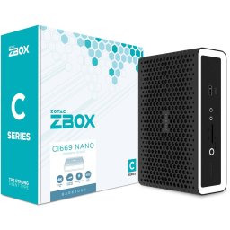 Barebone Zotac ZBOX CI669 nano, Barebone (black/white, without operating system)