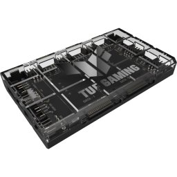 ASUS TUF Gaming ARGB PWM Fan Hub, Fan Controller Black