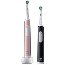 Periuta de Dinti Electrica Oral-B Pro 1 Duo Cross Action Negru/Roz