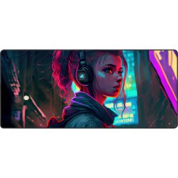 Mousepad Sharkoon SKILLER SGP50 D1, multicolored gaming mouse pad, size XXL