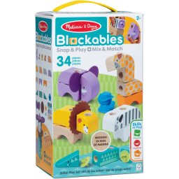 Jucarie Spinmaster Melissa si Doug Blockables Safari