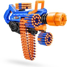 Blaster cu Sageti din Spuma Zuru XSHOT Insanity Blaster Smoke N Barrel Numar Sageti Incluse 72 Varsta Recomandata +8 Ani Multicolor
