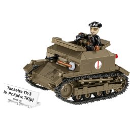 Set Constructii Cobi Tankette TK-3 Multicolor 8 Ani+