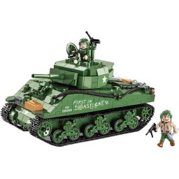Set Constructie Cobi Sherman Jumbo 8 Ani+ Verde