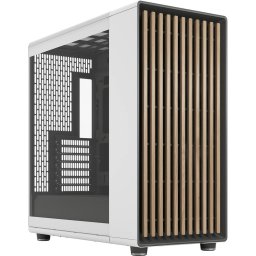 Fractal Fractal Design Design North XL RC Chalk White TG Clear, Tower case white, Tempered Glass version