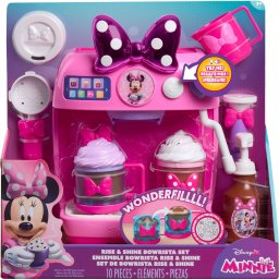Just Just Play Play Disney Junior Minnie Mouse Rise & Shine Bowrista Set, children's household appliance