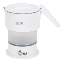 Fierbator Adler Silicon 0.6L Travel Alb