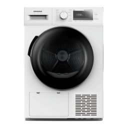Uscator de Rufe Heinner HHPD-M10G5PBKD++ cu Pompa de Caldura Clasa D 10Kg Alb