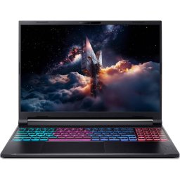 Laptop Acer Nitro V 16S WQXGA 16 inch Intel Core 9 270H 32GB 1TB SSD RTX 5070 Free Dos Obsidian Black