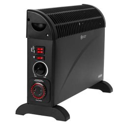 Convector Adler MS 7741 Temporizator si Ventilator Turbo Negru
