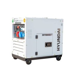 Generator de Curent Inverter Trifazat Hyundai DHY-9000SEi-T cu Motor Diesel 4 Timpi 12CP Putere 6kW