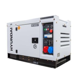Generator de Curent Trifazat Hyundai DHY-10000SE-T cu Motor Diesel 4 Timpi 14.4CP Putere 7.2kW