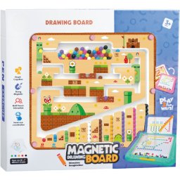Joc Educativ Bufnitel Magnetic Labirint colorat