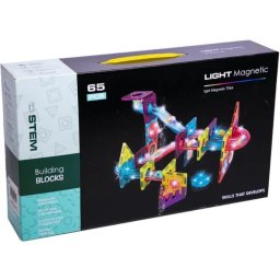 Joc Educativ Bufnitel Labirintul meu magnetic cu lumini 65 piese
