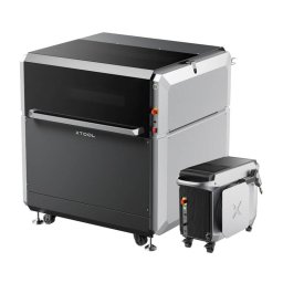 Aparat de Sudura cu Laser xTool MetalFab 1200W si Masina de Taiat CNC Gri/Negru