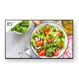 Display Profesional Sony 85inch Bravia FW-85BZ35L 550cd 24/7 Landscape/Portrait Apple AirPlay/Chromecast Incorporat Negru