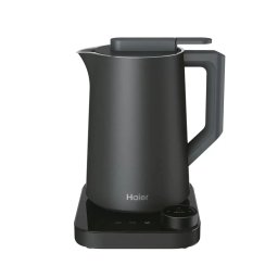 Fierbator Electric Haier I-Master Series 7 HKE7W 011 Capacitate 1.3L Interval de Temperatura 37-100 Grade Celsius 2200W Obsidian Grey
