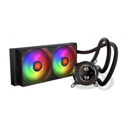 Cooler Procesor Krux HydroGlance 240 ARGB LCD 1800RPM Negru