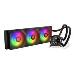 Cooler Procesor Krux HydroGlance 360 ARGB LCD 1800RPM Negru