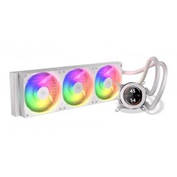 Cooler Procesor Krux HydroGlance 360 ARGB LCD Alb