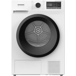 Uscator de rufe Heinner HHPD-M8N13PBKE+ Pompa de Caldura 8kg 16 Programe Clasa E Display LED Lumina Cuva Indicator Curatare Filtru Scame Blocare Acces Copii Alb