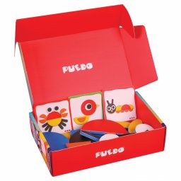 Joc Educativ PUEDO TOYS Forme 29 piese din spuma colorate