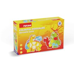 Joc Educativ PUEDO TOYS Dinozauri joc de potrivire din spuma