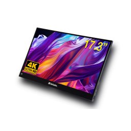 Monitor Portabil Verbatim PMT-17-4K Touchscreen IPS 17.3Inch 4K Ultra HD Negru