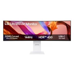 Monitor Curbat LG 49U950A-W UltraWide Dual QHD (5120 x 1440) Nano IPS 49Inch 144Hz Alb