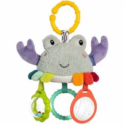 Jucarie Fehn Crabul Vesel 3 luni+ Multicolor