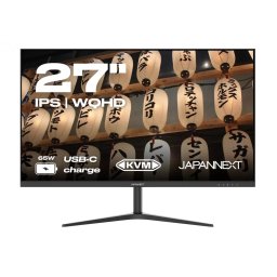 Monitor JAPANNEXT JN-IPS27WQHDR 27Inch IPS WQHD (2560x1440) USB-C Power Supply 65W Negru