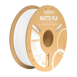 Filament Imprimanta 3D Elegoo PLA Matte Alb