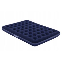 Saltea Gonflabila Bestway Dubla Velour 203 x 152 x 22Cm Albastru