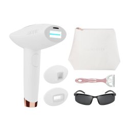 Epilator IPL BEAUTIFLY B-Shine Ice Functie de Fototerapie pentru Ten Alb
