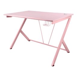 Birou Gaming DELTACO PT85 116x75CM Roz