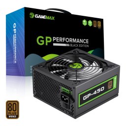 Sursa PC Gamemax Performance GP-450 80 Plus Bronze 450W Negru