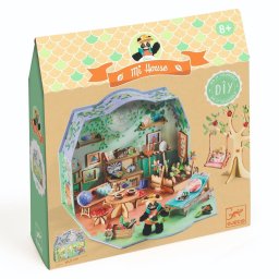 Jucarie Educativa Djeco Casuta miniaturala Olive +6 ani
