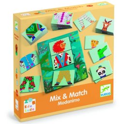 Joc Educativ Djeco Eduludo Mix Match Modanimo