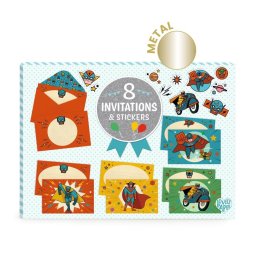 Jucarie Educativa Djeco Supereroi +6 ani